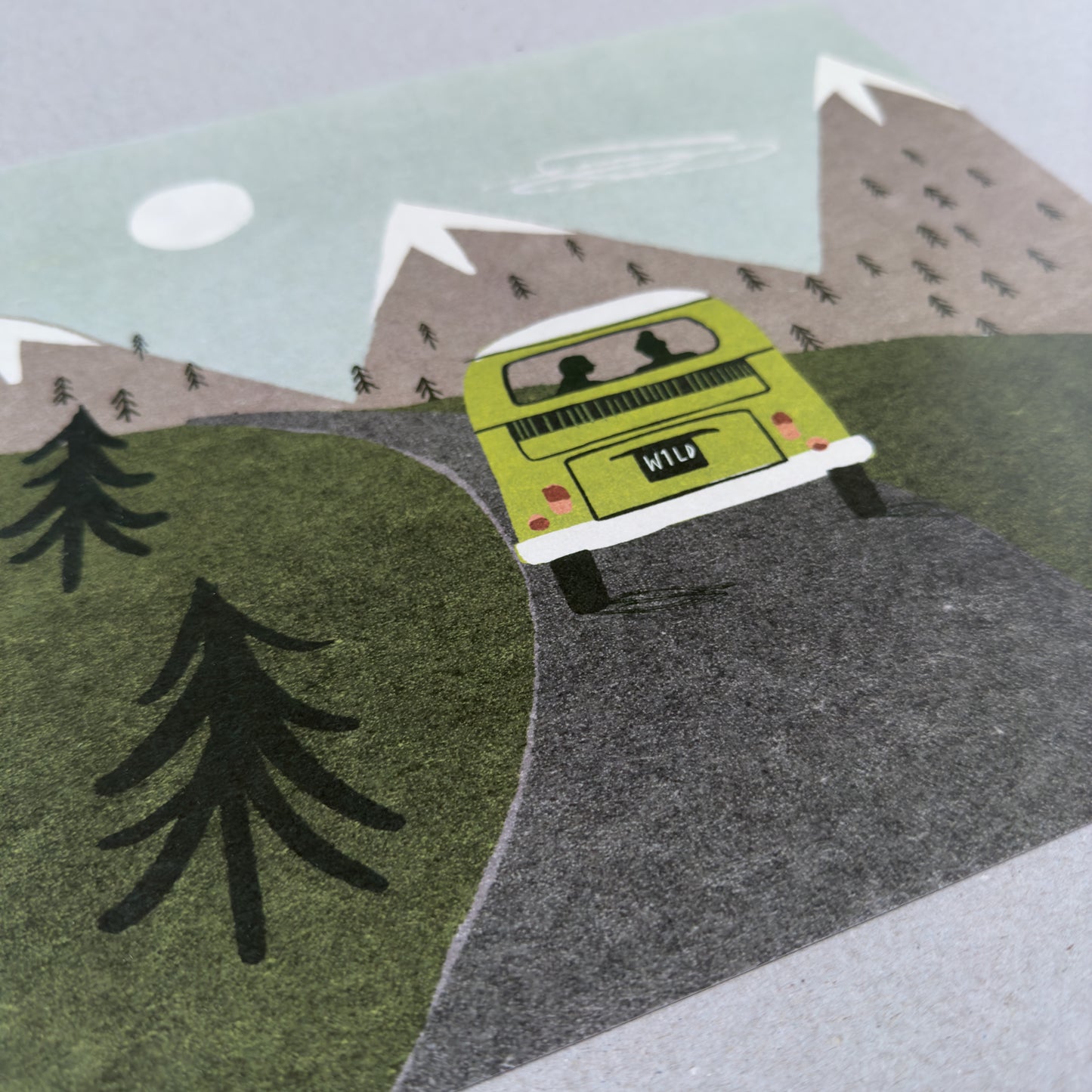 Campervan Art Print