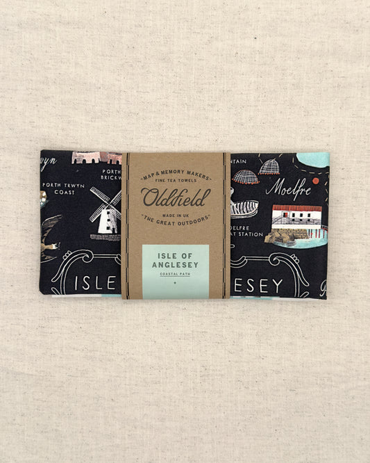 Anglesey Coastal Path Tea Towel