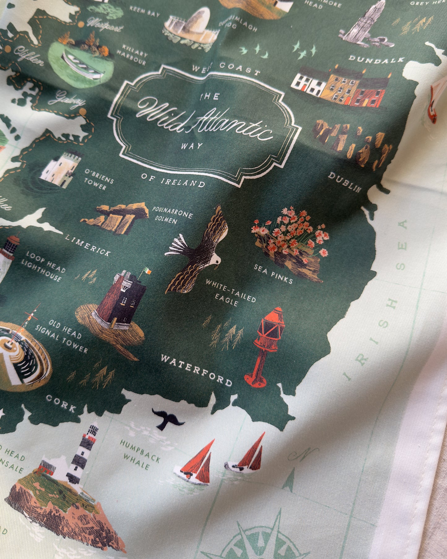 The Wild Atlantic Way Tea Towel