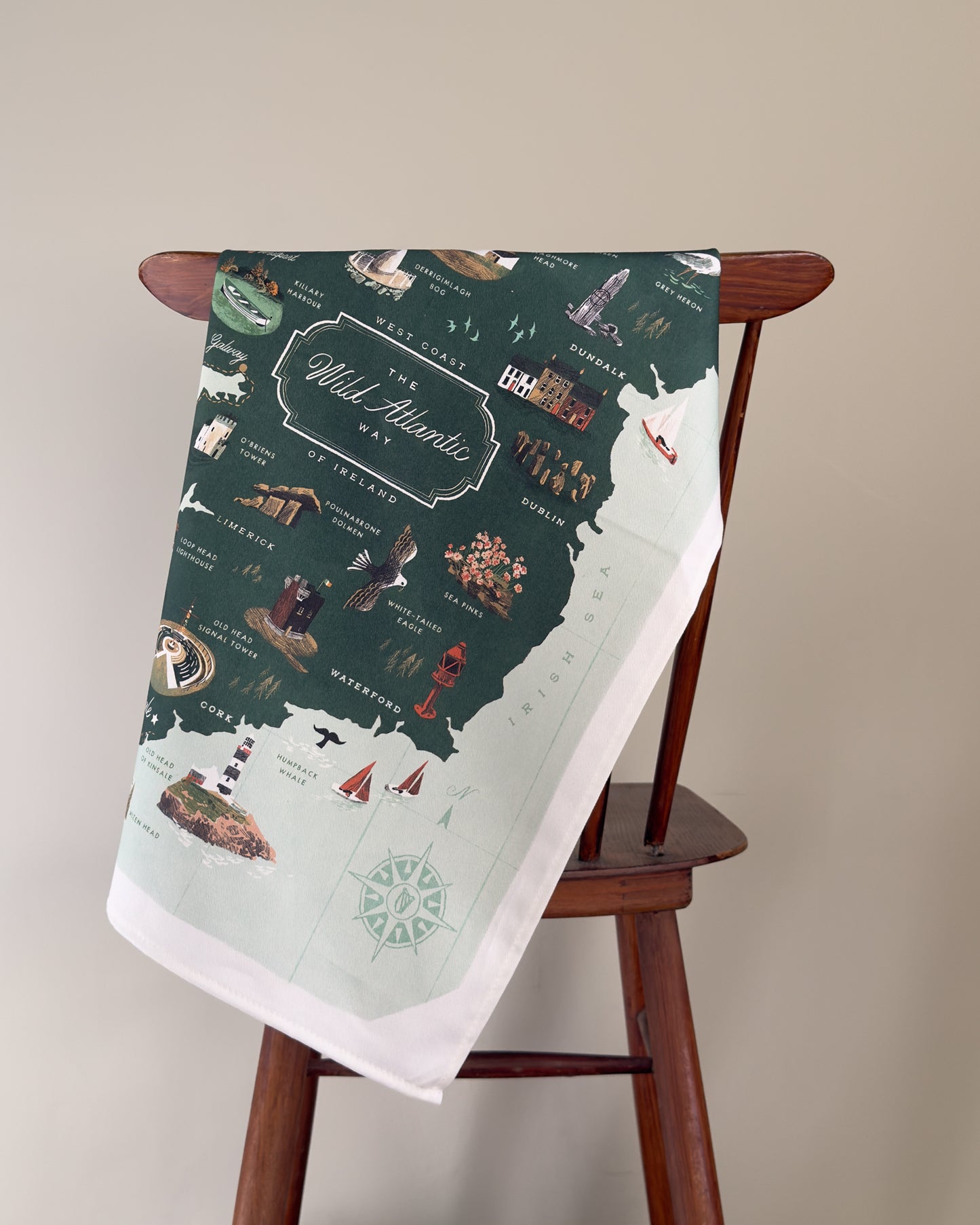 The Wild Atlantic Way Tea Towel