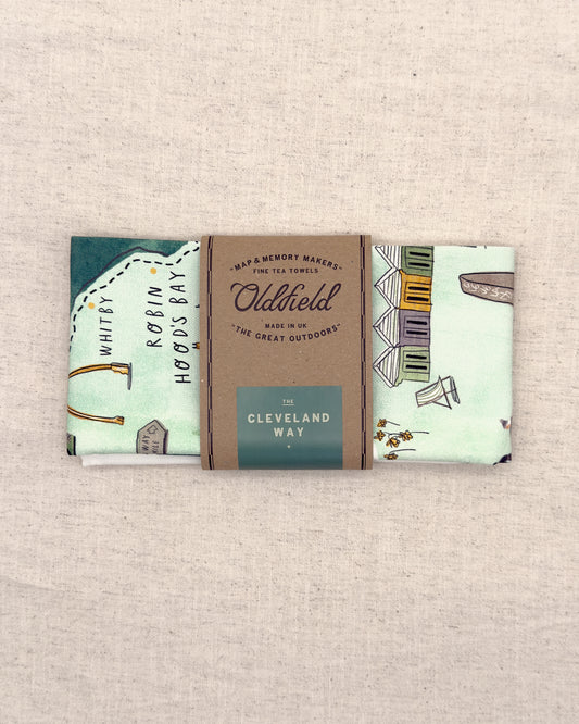 Cleveland Way Tea Towel