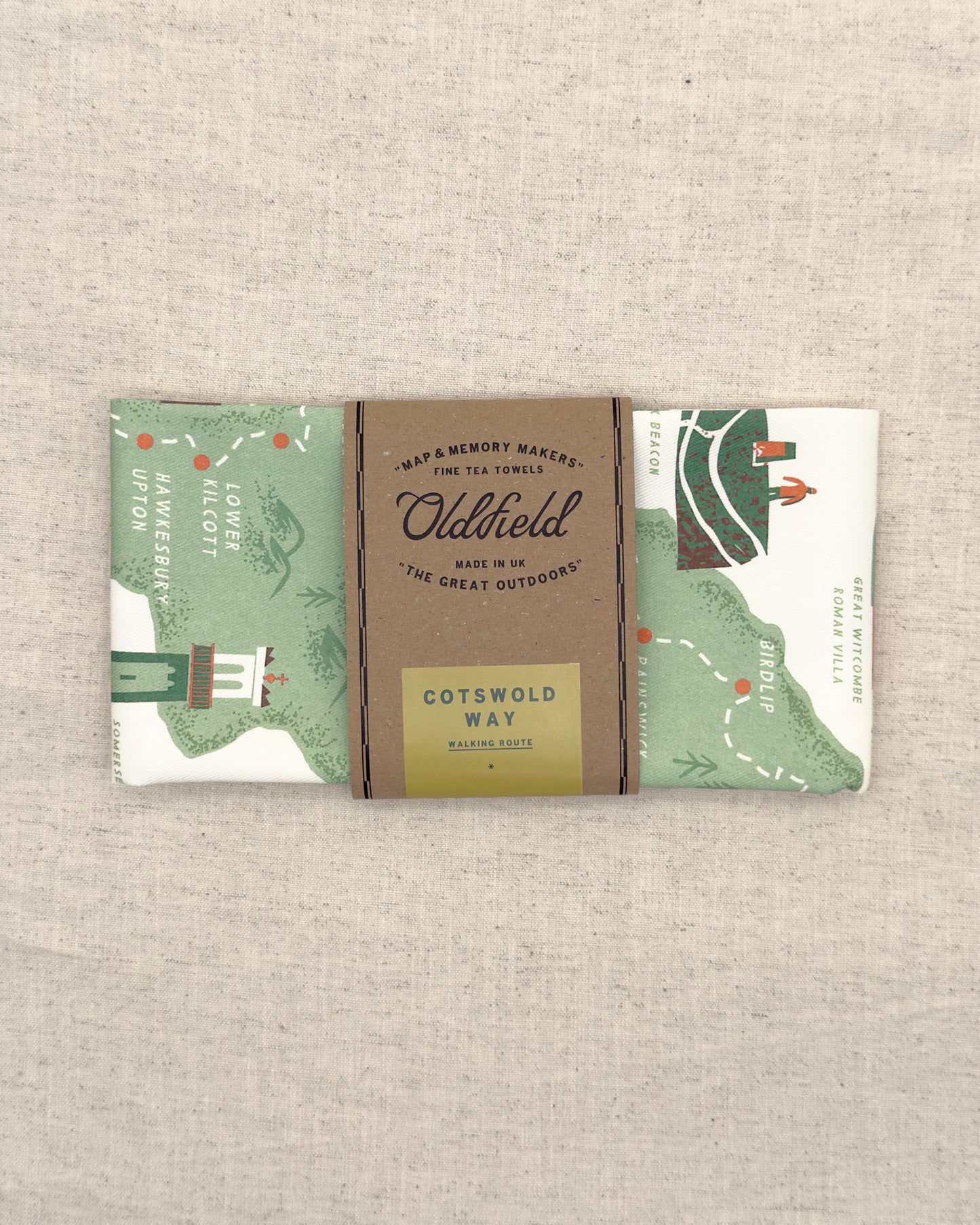 Cotswold Way Tea Towel