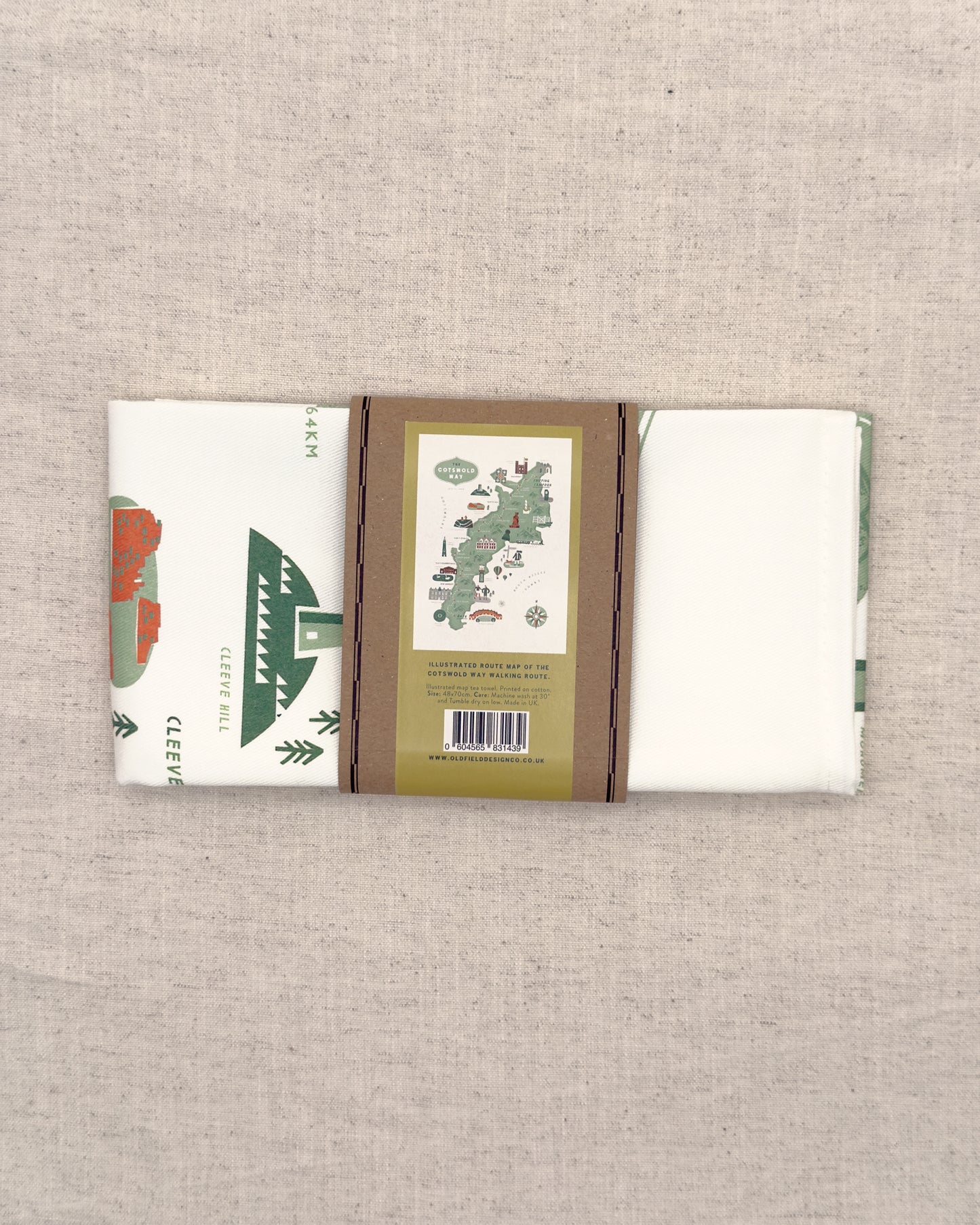 Cotswold Way Tea Towel