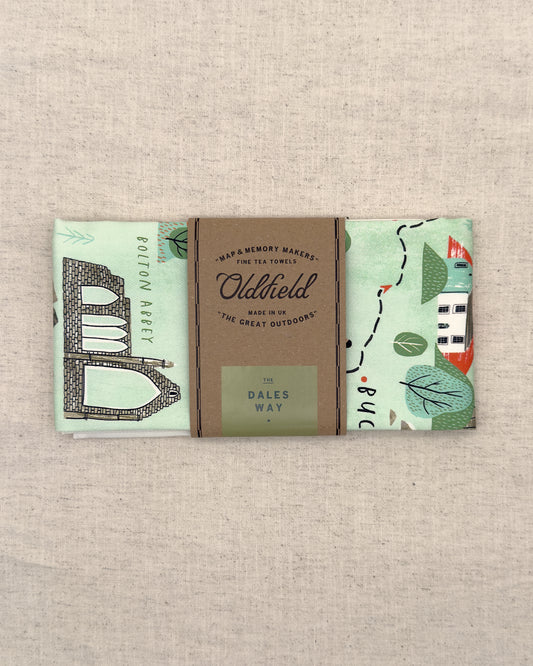 Dales Way Tea Towel