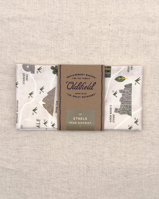 The Peak District Ethels Tea Towel