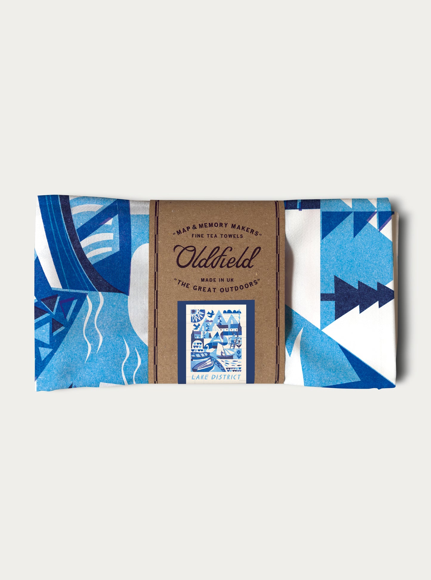 Lake District National Park Tea Towel