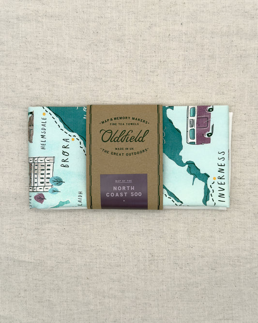 North Coast 500 Tea Towel