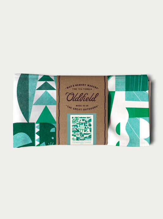 Pembrokeshire Coast National Park Tea Towel