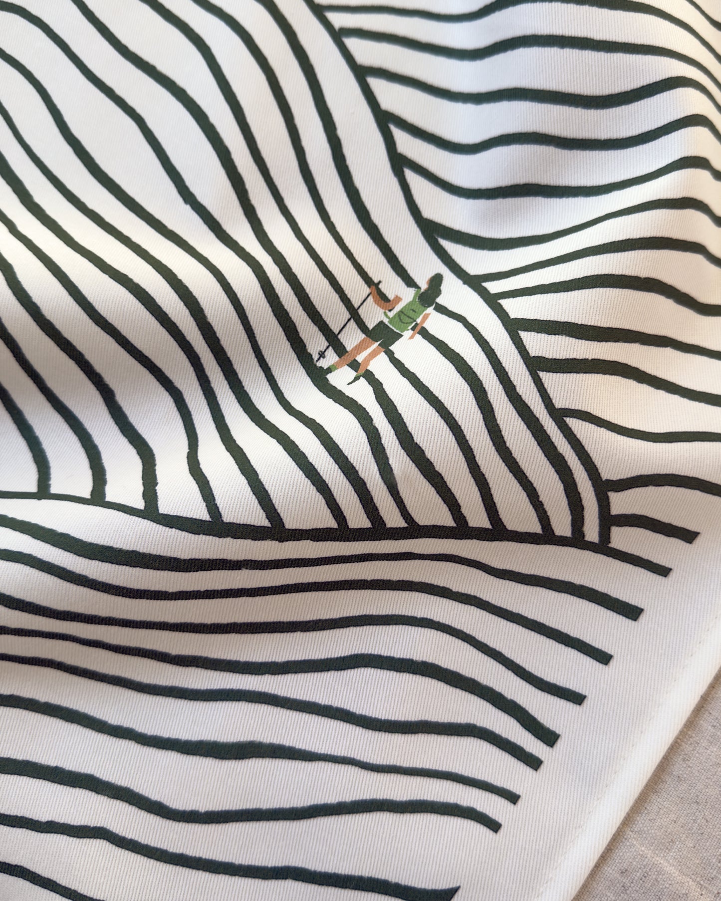 Walking Pattern Tea Towel