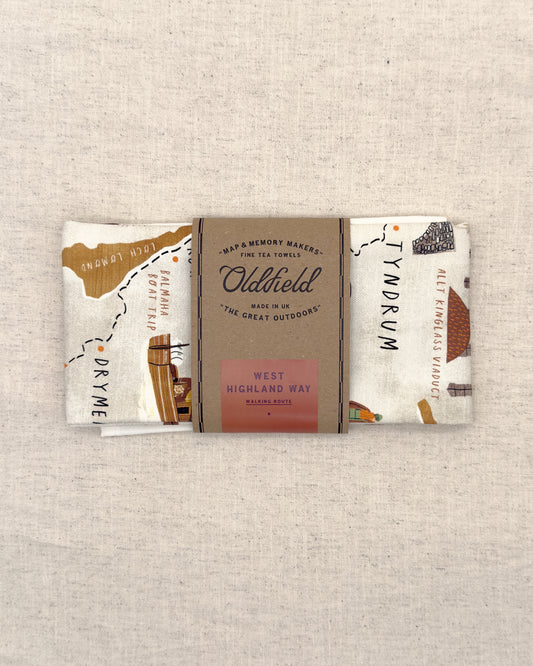 West Highland Way Tea Towel