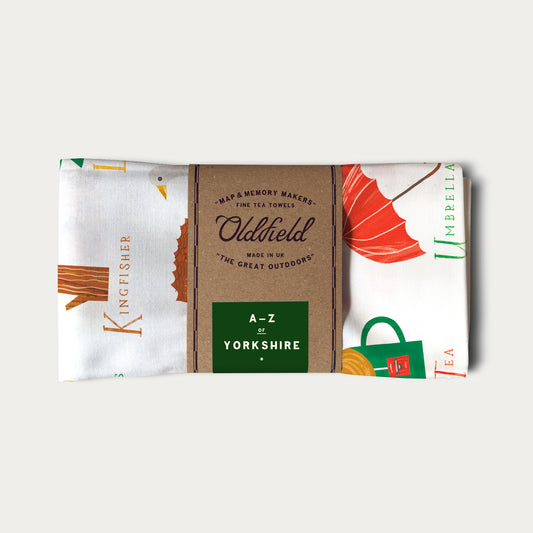 A-Z Yorkshire Tea Towel