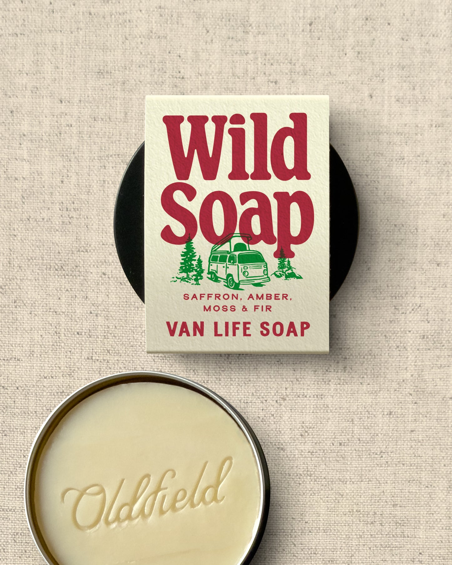 Wild Van Life Soap - Saffron, Amber, Moss and Fir