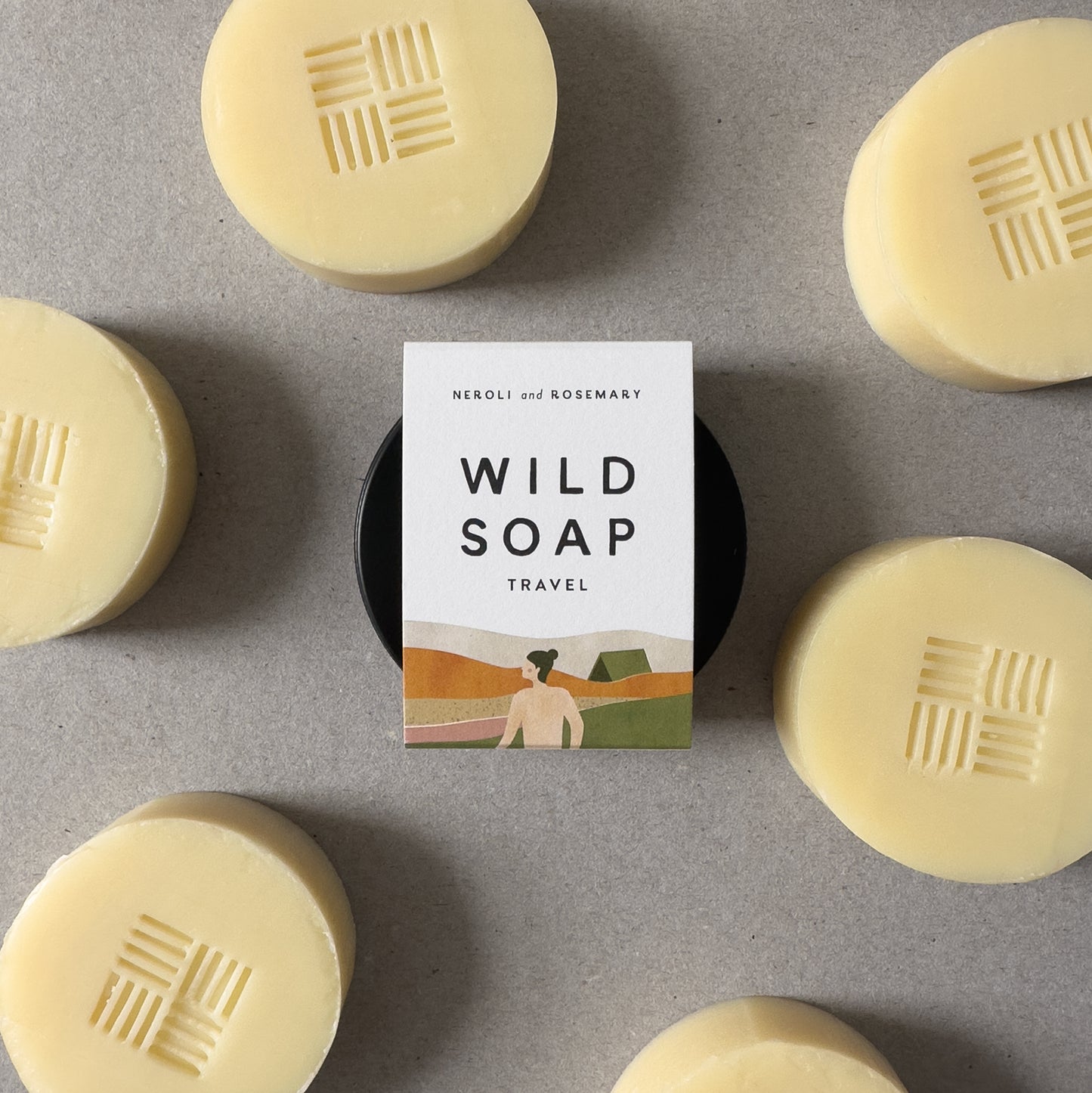 Wild Travel Soap - Neroli & Rosemary