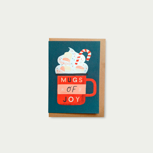 Mugs of Joy Greetings Card