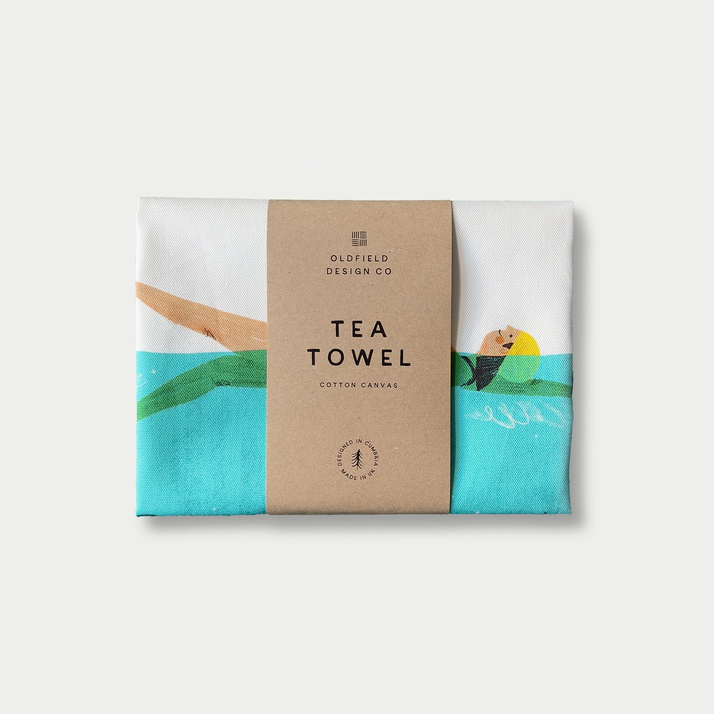 Swim & Fizz Tea Towel